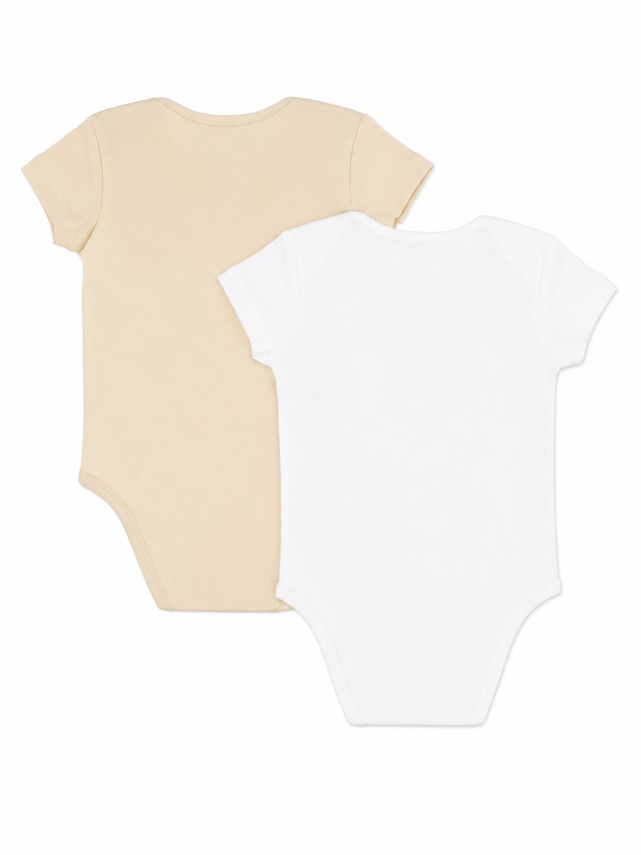 2-pack di tutine per noneati con stampa teddy bear
