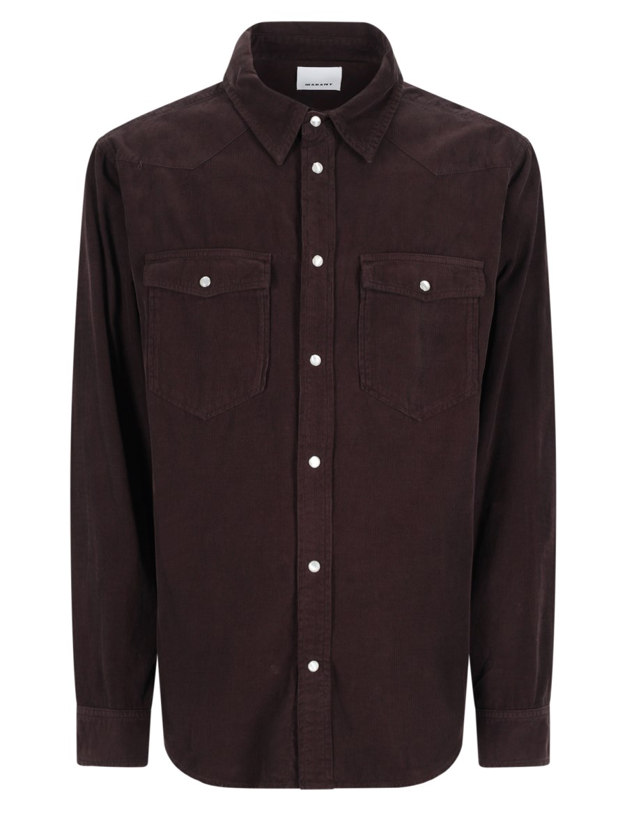 camicia vasco in cotone