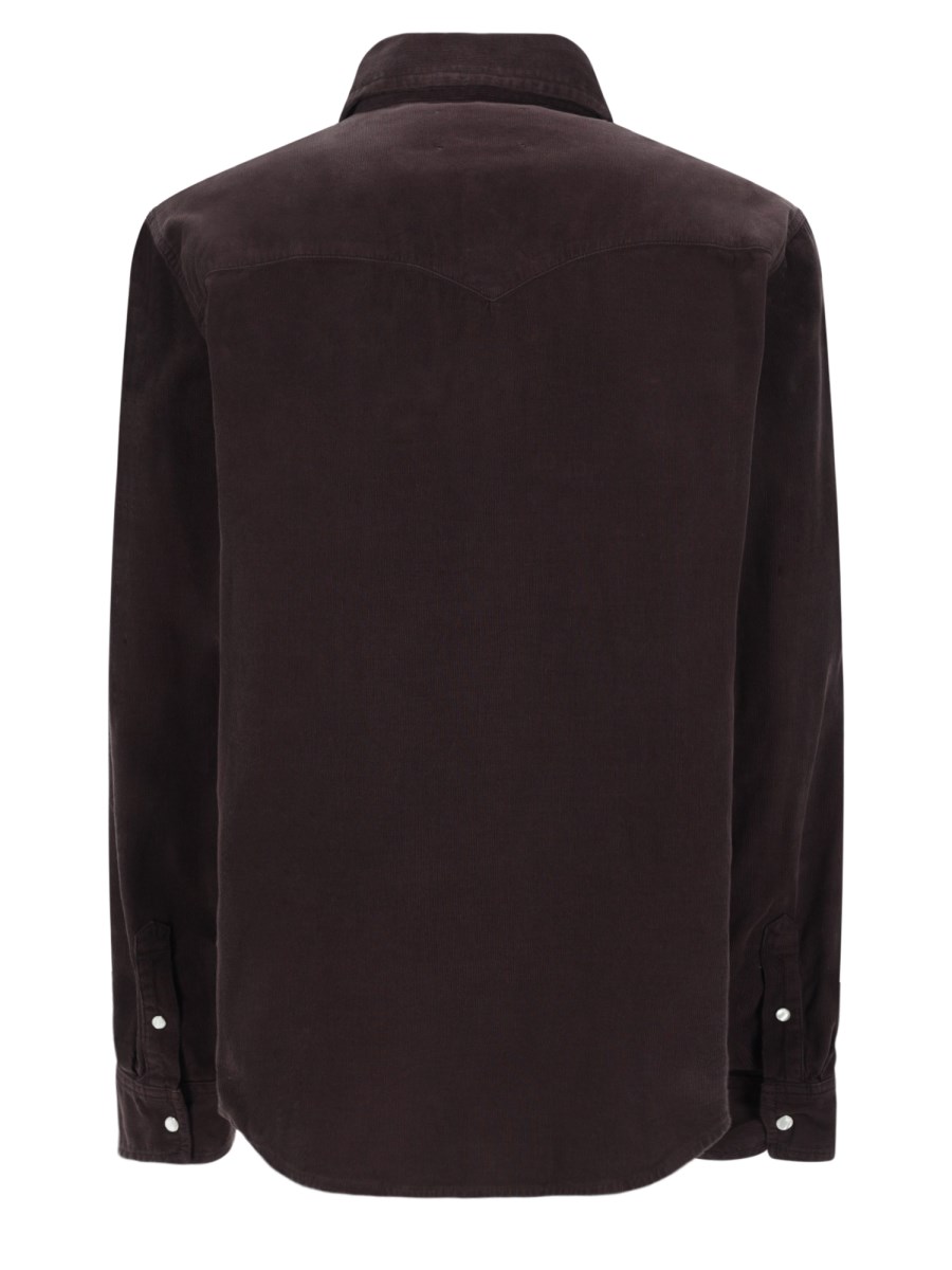 camicia vasco in cotone