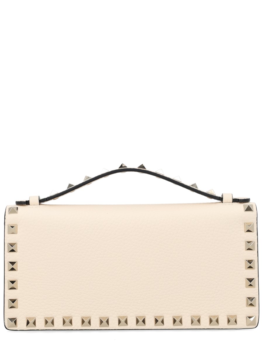 PORTAFOGLIO ROCKSTUD IN PELLE