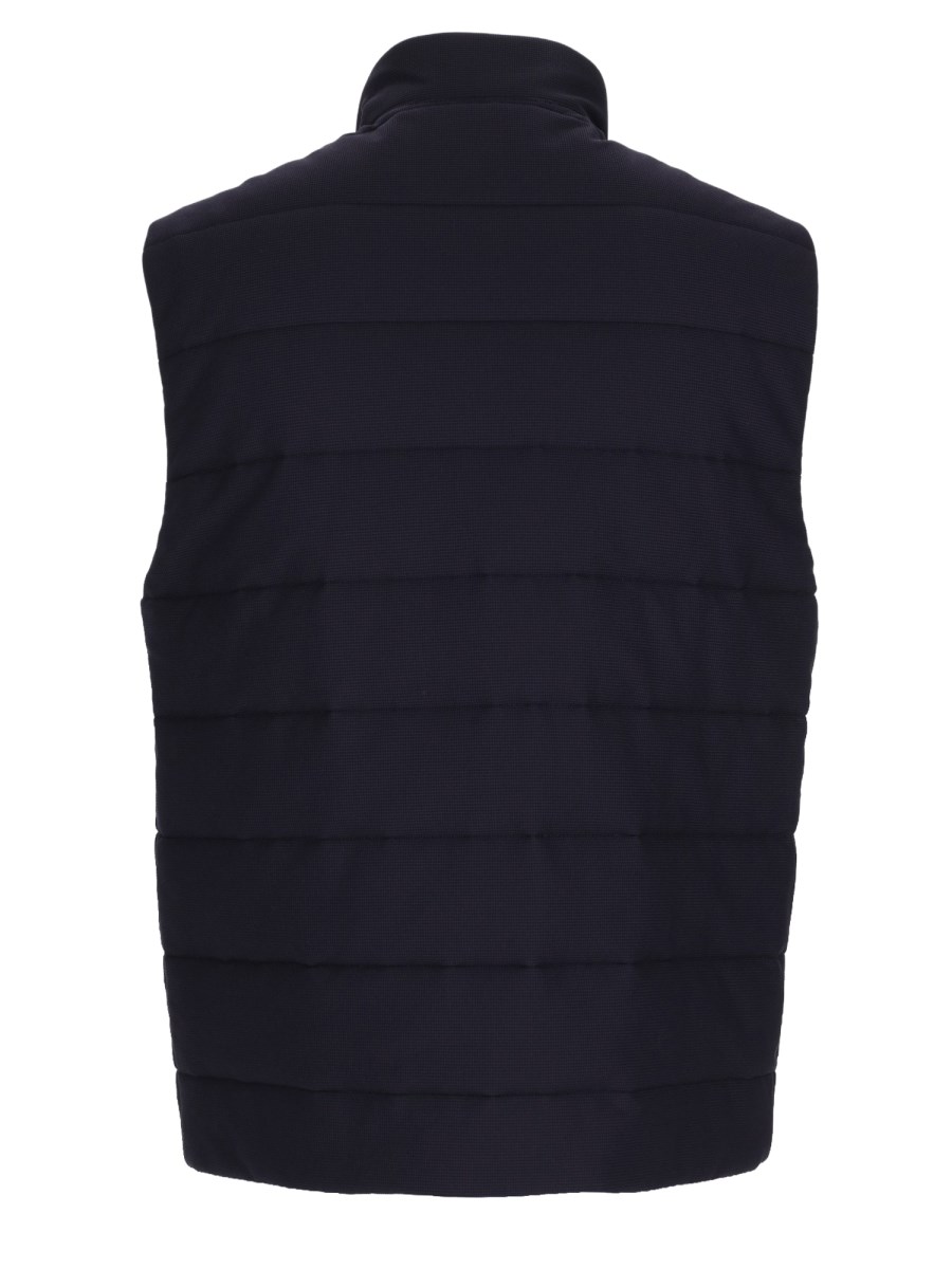 GILET IN JERSEY TECNICO TRAPUNTATO