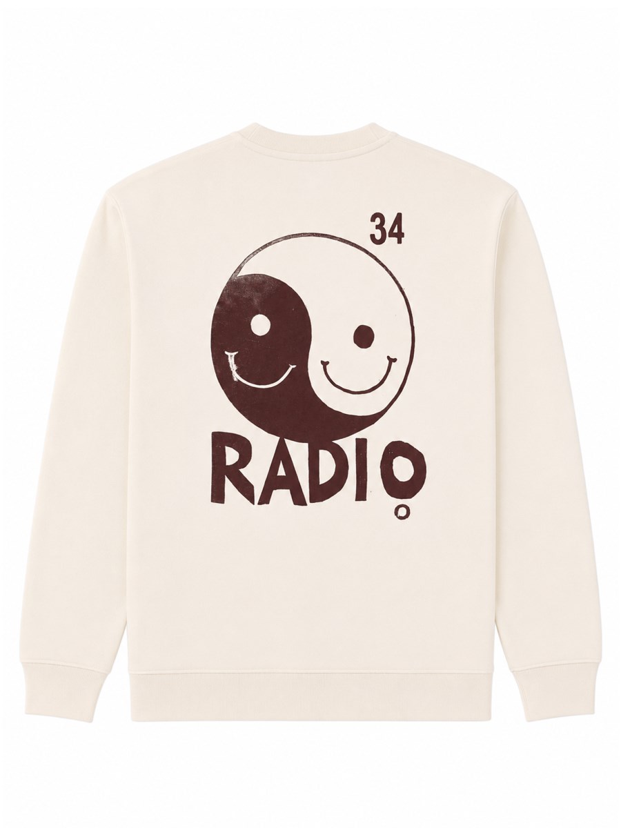 FELPA OVERSIZE CON STAMPA