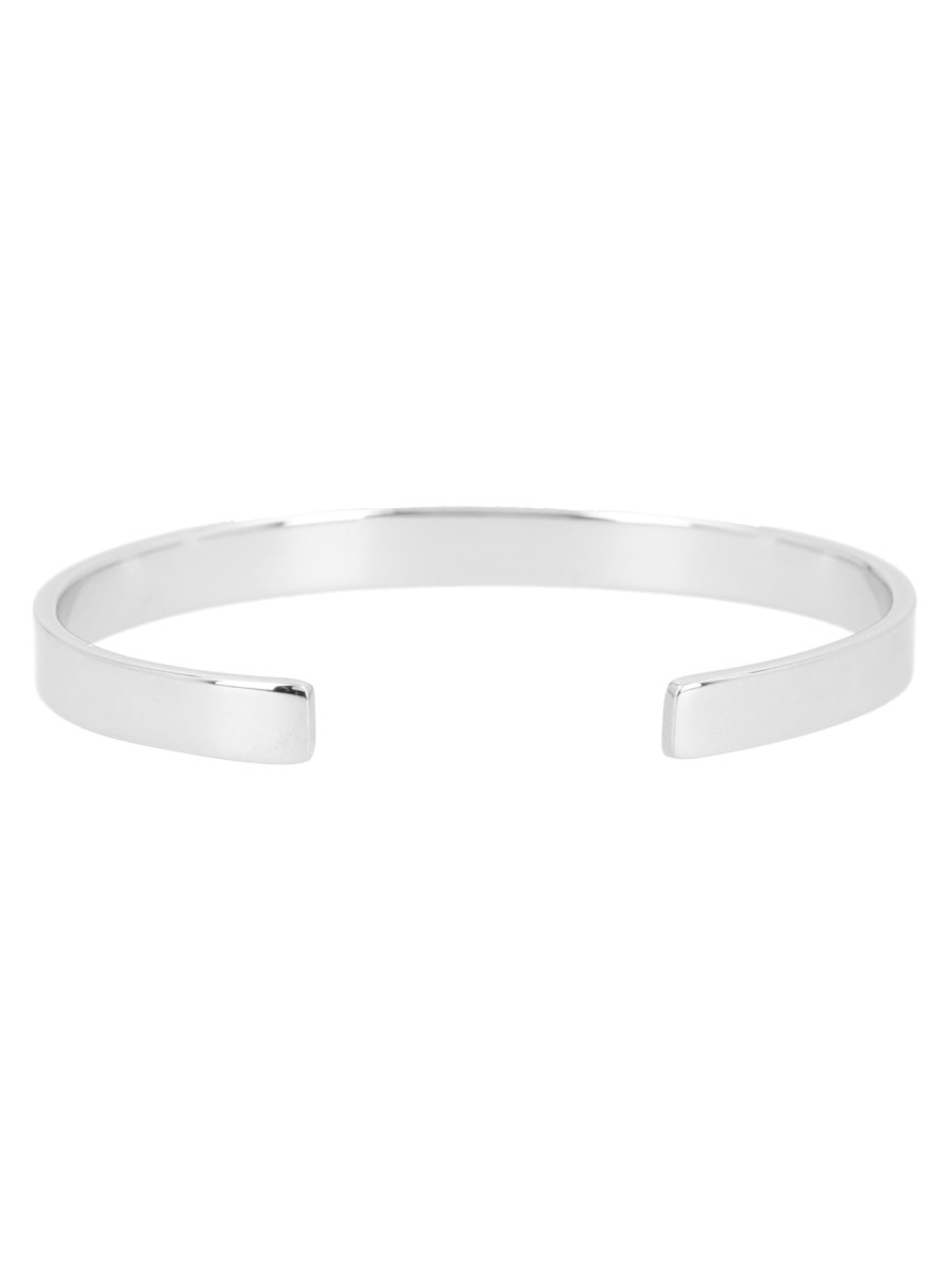 BRACCIALE MANCHETTE PLAT CON LOGO