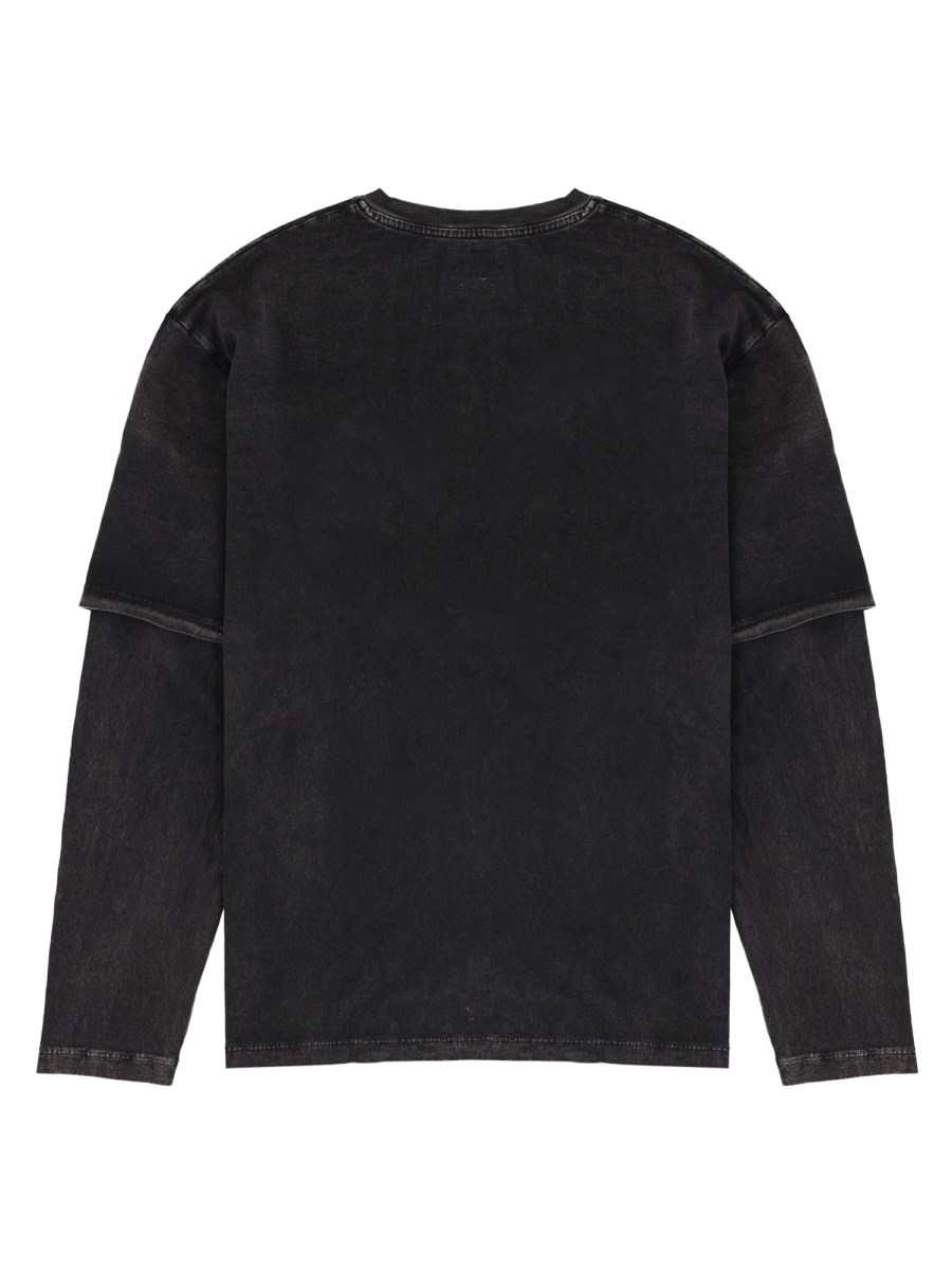T-shirt Layered Con Stampa Logo