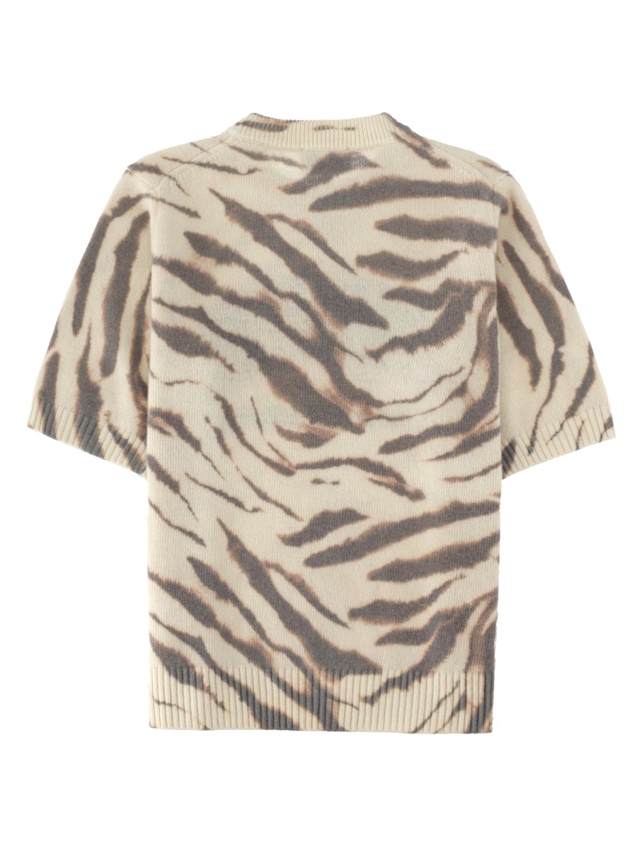 MAGLIA SLIM FIT CON STAMPA ALL-OVER