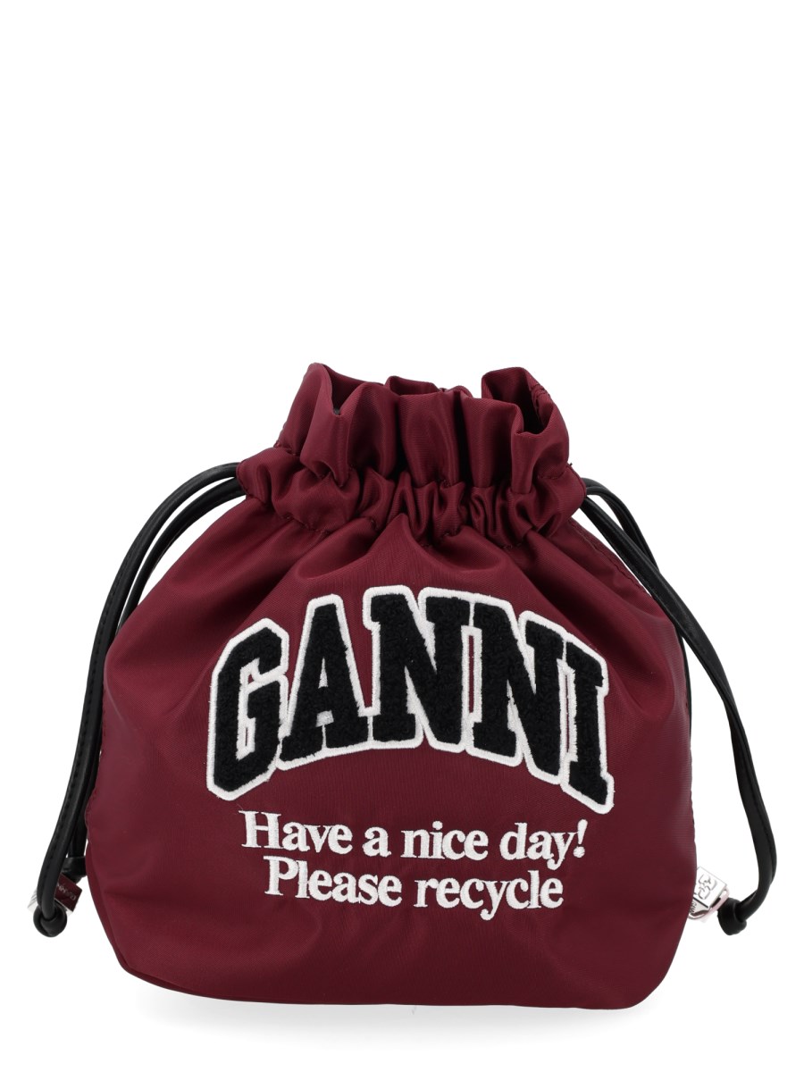 Borsa Pouch Con Logo 