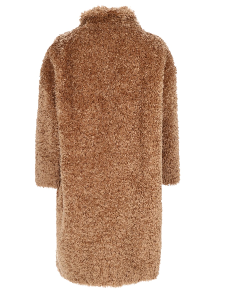 Cappotto Teddy Curly in Ecopelliccia