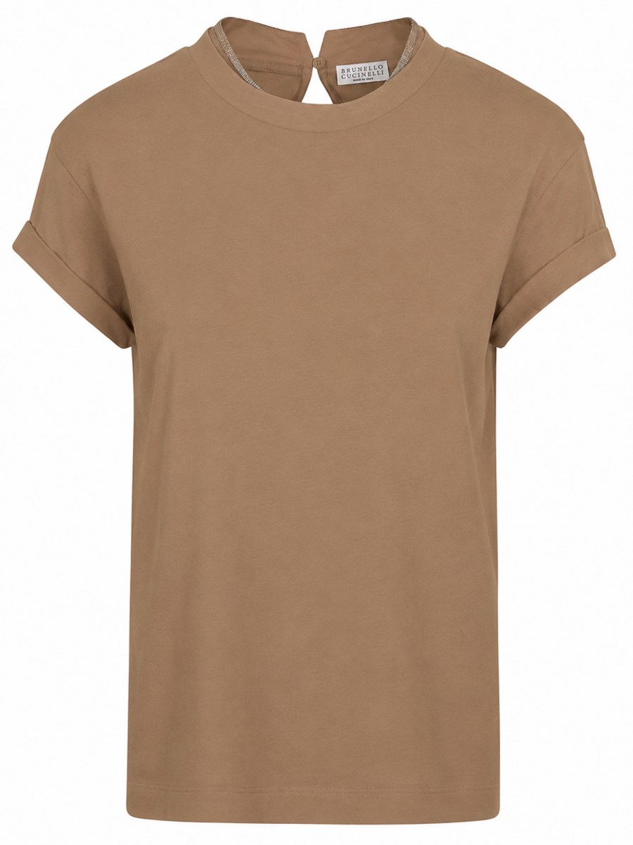 T-SHIRT IN JERSEY DI COTONE