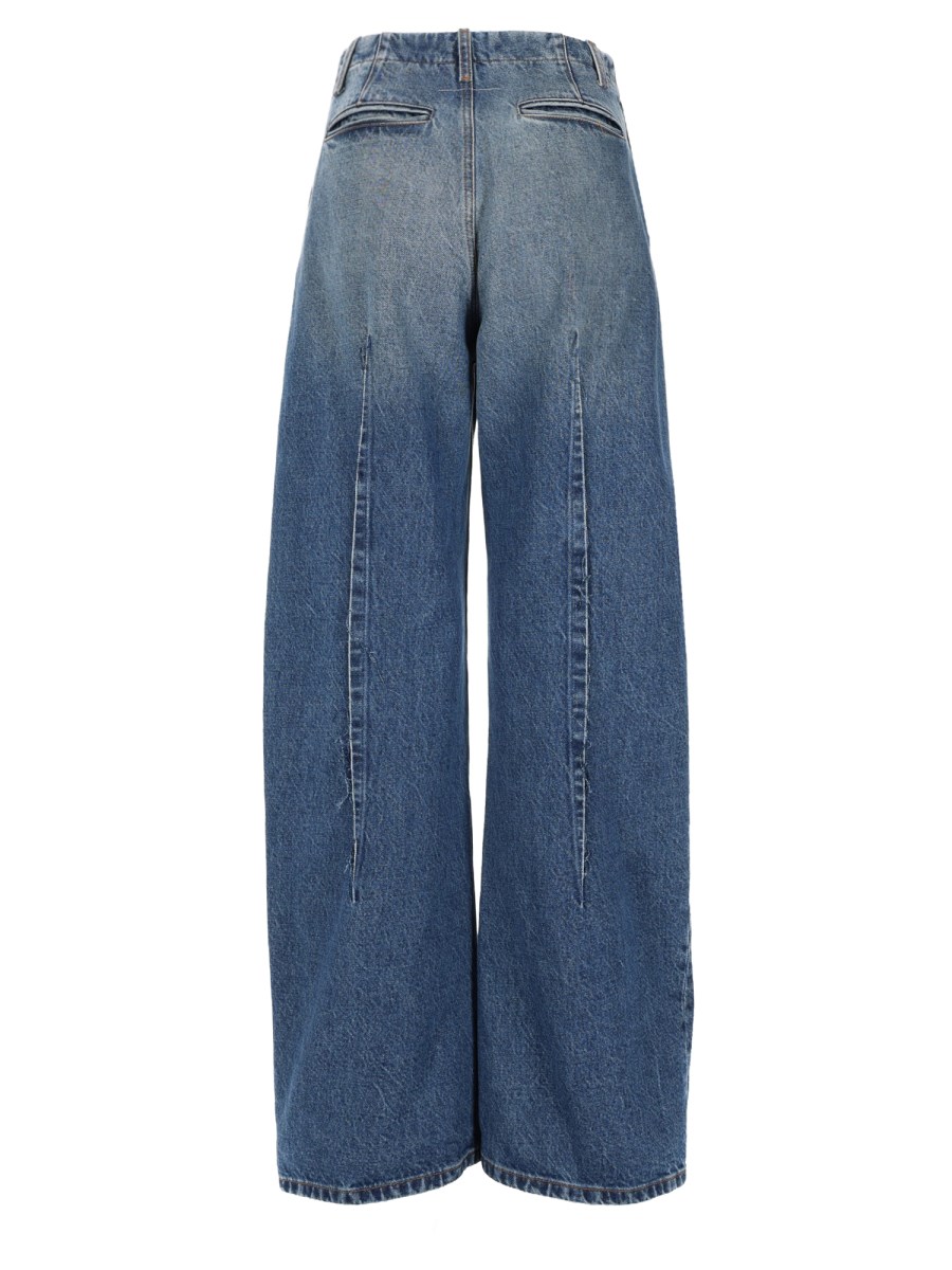 jeans a gamba larga 