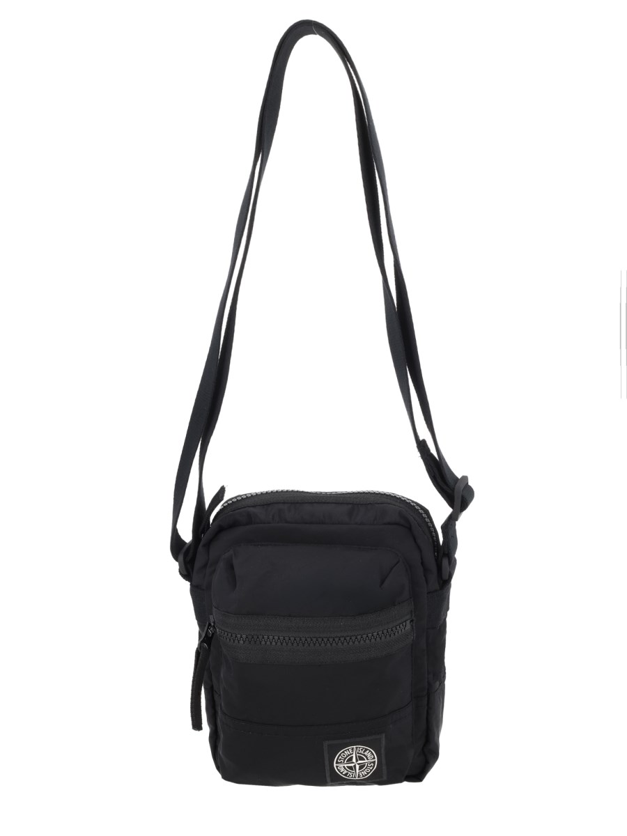 BORSA A TRACOLLA IN NYLON METAL