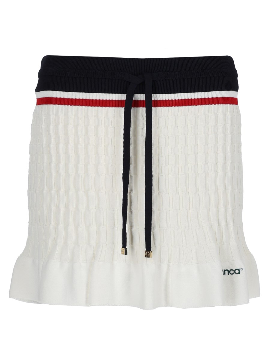 MINIGONNA DA TENNIS IN MAGLIA