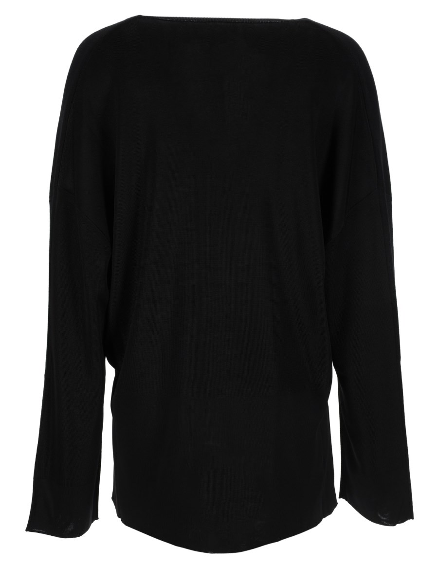 Maglia In Lana Con Scollo a V