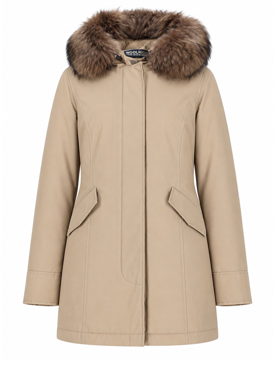 Arctic Parka in Ramar Cloth con pelliccia removibile