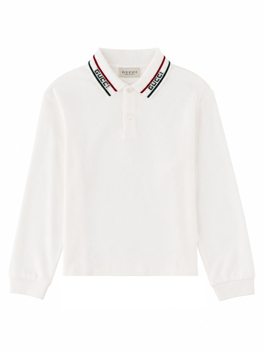 POLO NEONATO IN PIQUET DI COTONE STRETCH