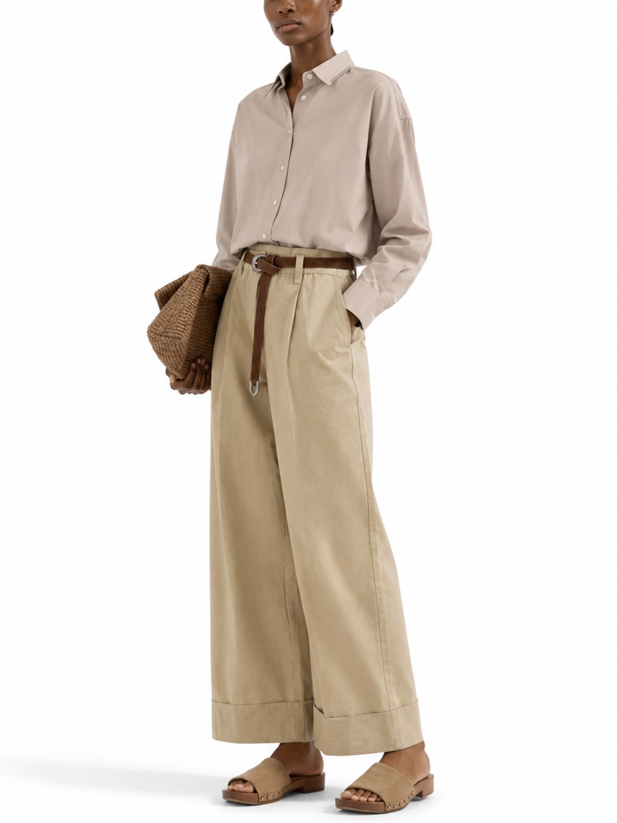 CAMICIA CON DETTAGLIO MONILI