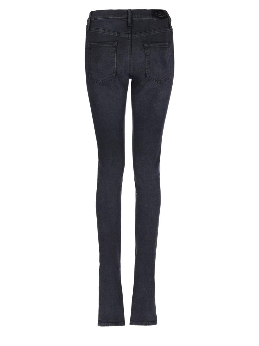 PANTALONE SKINNY IN DENIM DI COTONE