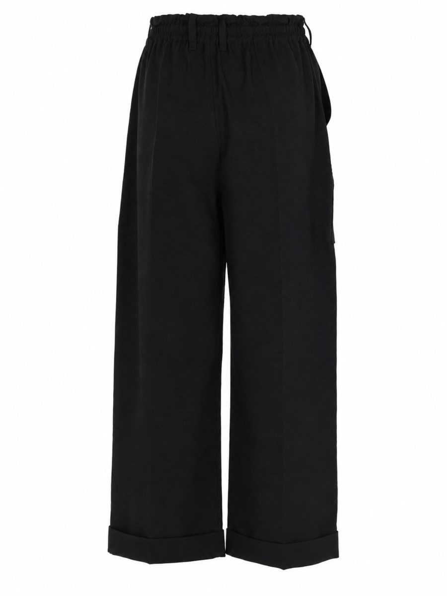 PANTALONE IN TESSUTO TECNICO CON COULISSE
