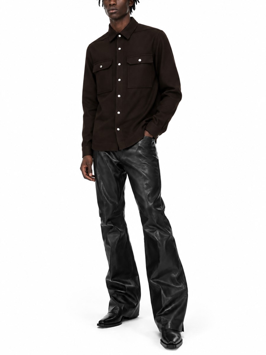 GIACCA IN PELLE OUTERSHIRT