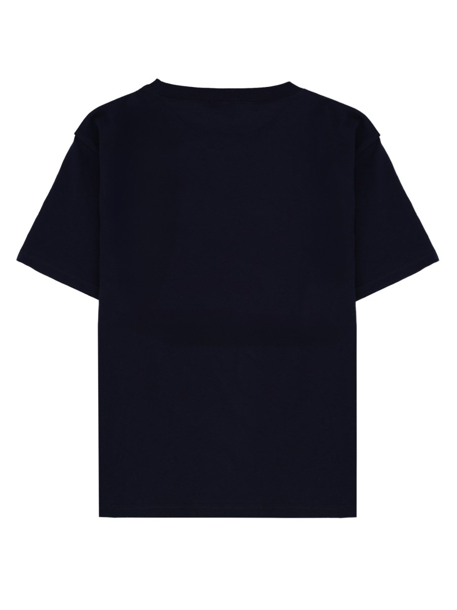 T-shirt oversize con stampa logo