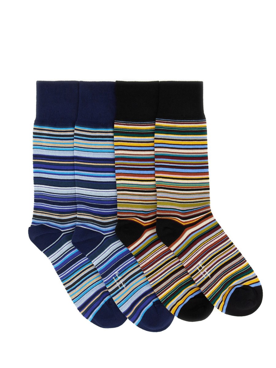 2-PACK CALZINI SIGNATURE STRIPE