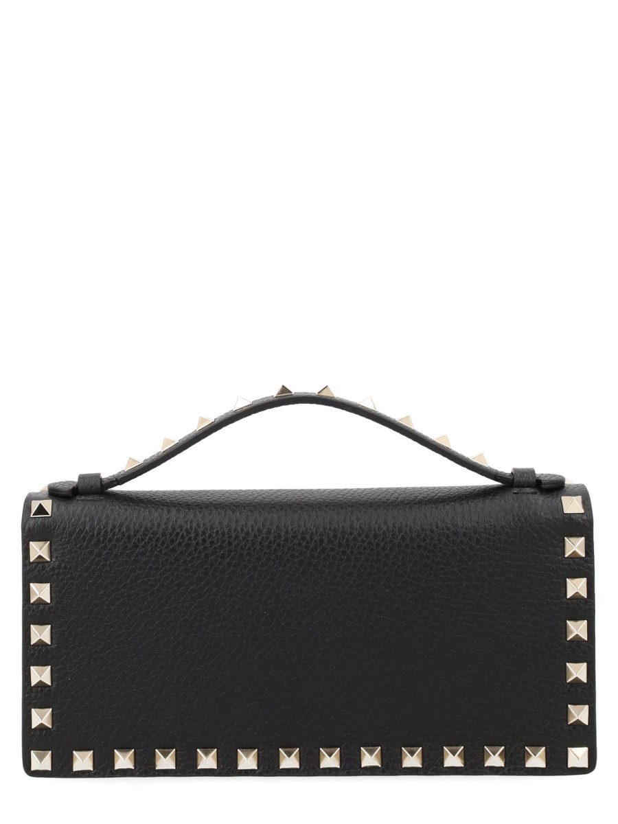 PORTAFOGLIO ROCKSTUD IN PELLE