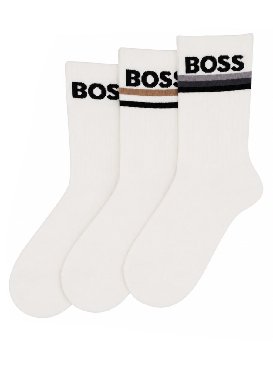 3-PACK CALZINI CON LOGO