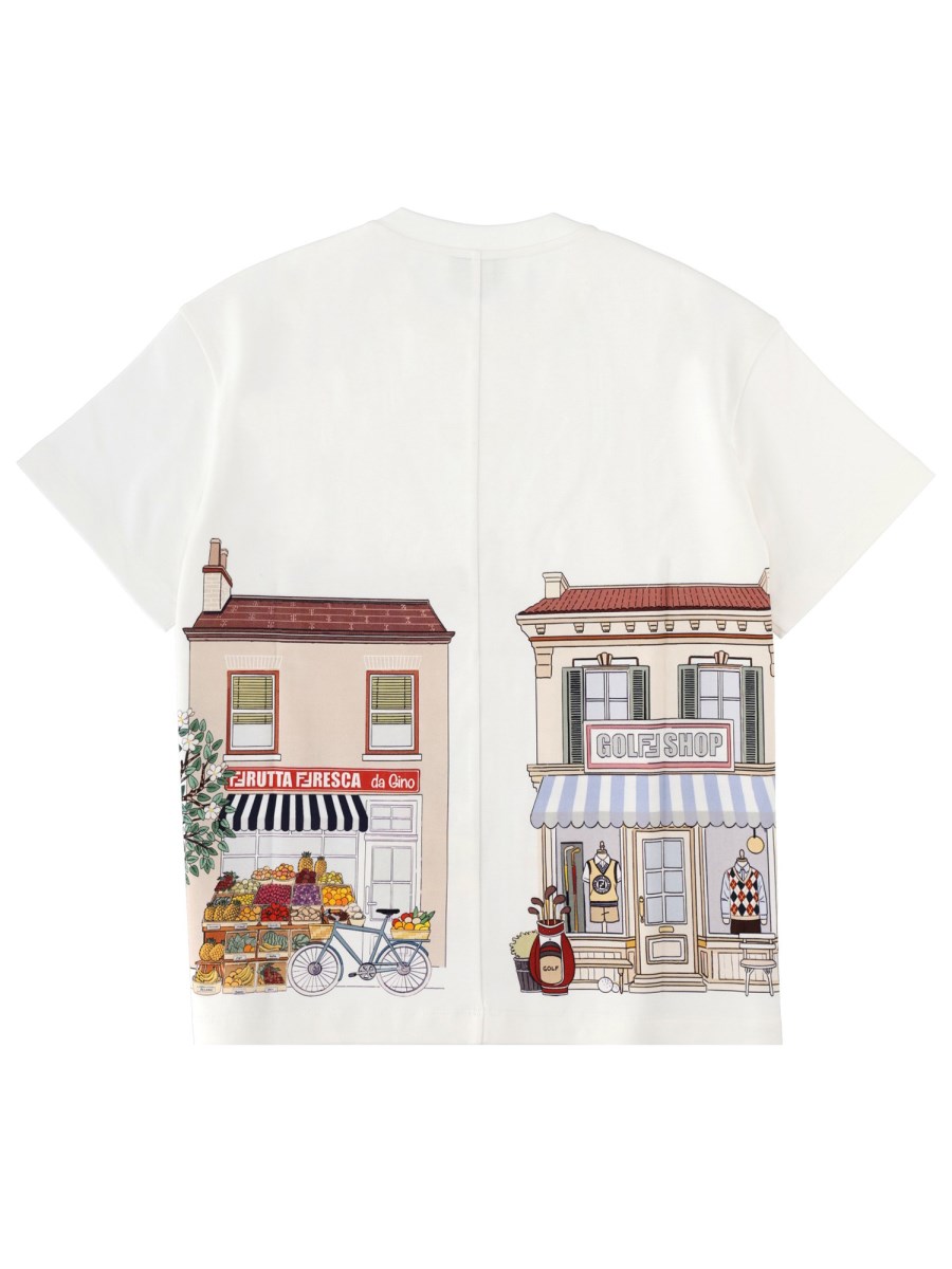 T-shirt con stampa grafica