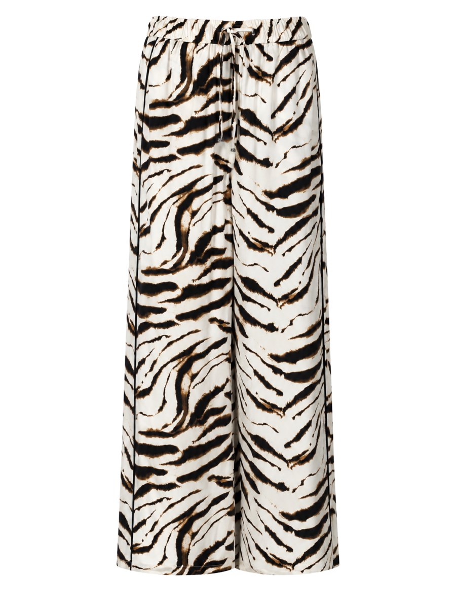 Pantalone Ampio In Satin