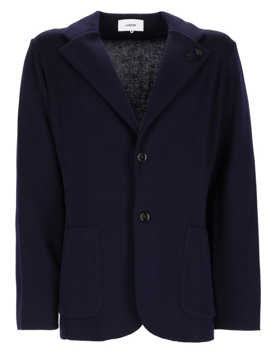 Blazer In Maglia Di Cotone