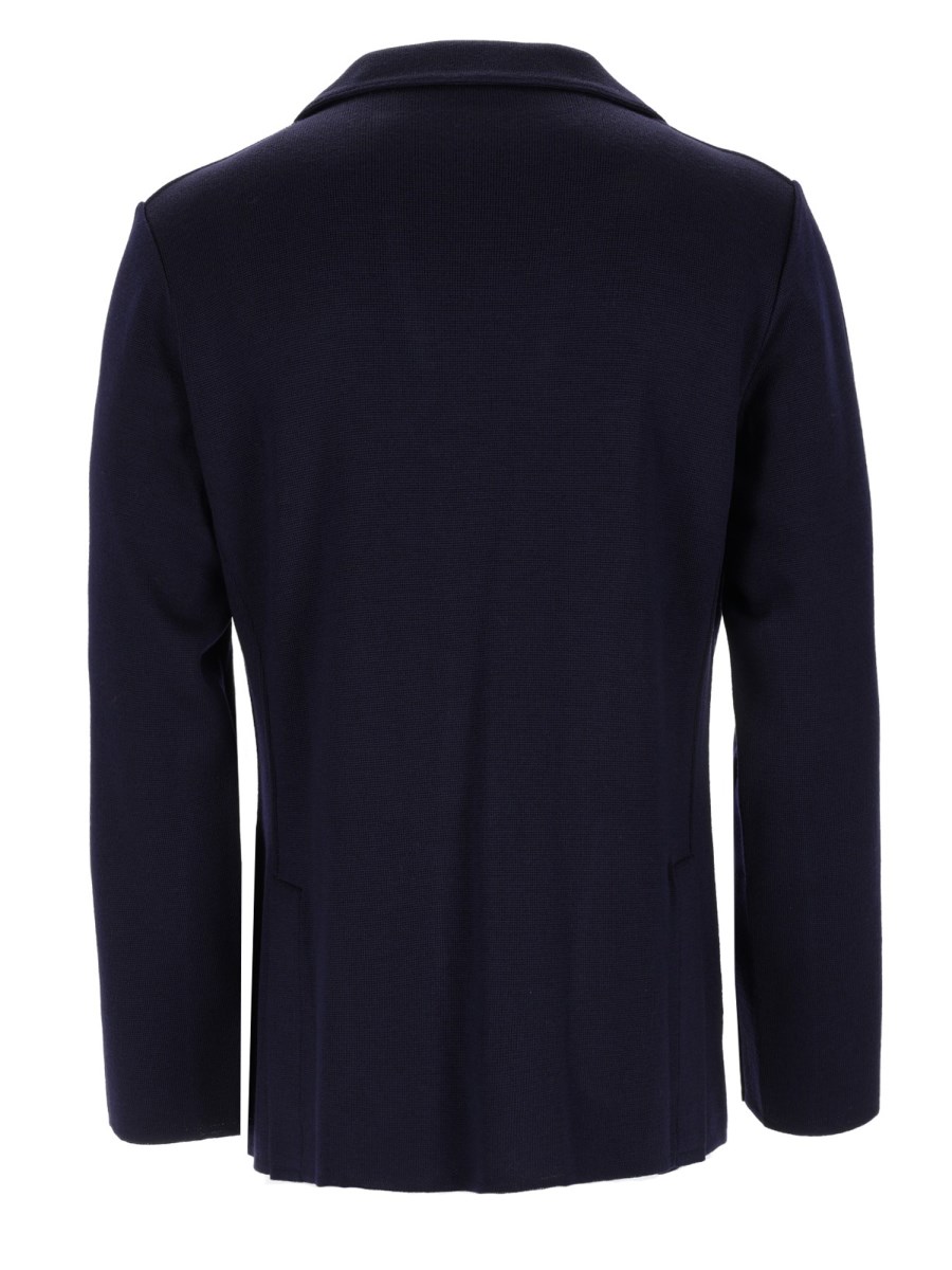 Blazer In Maglia Di Cotone