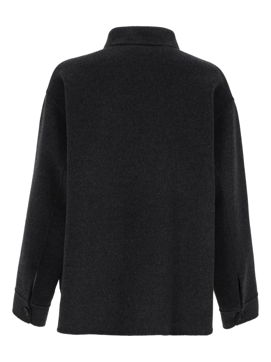 Overshirt in Double di Lana