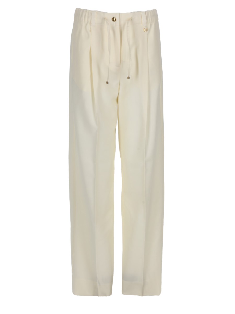 PANTALONE IN LANA CON COULISSE