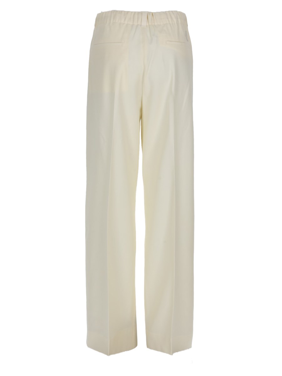 PANTALONE IN LANA CON COULISSE