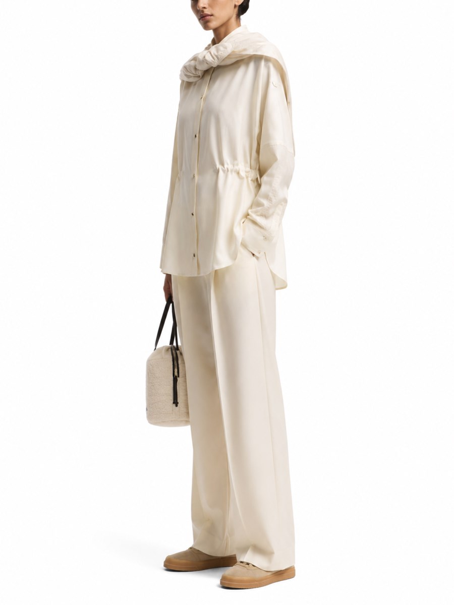 PANTALONE IN LANA CON COULISSE