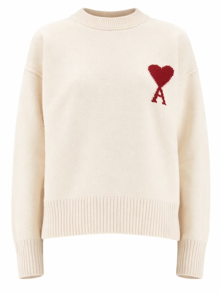 MAGLIA IN LANA CON LOGO