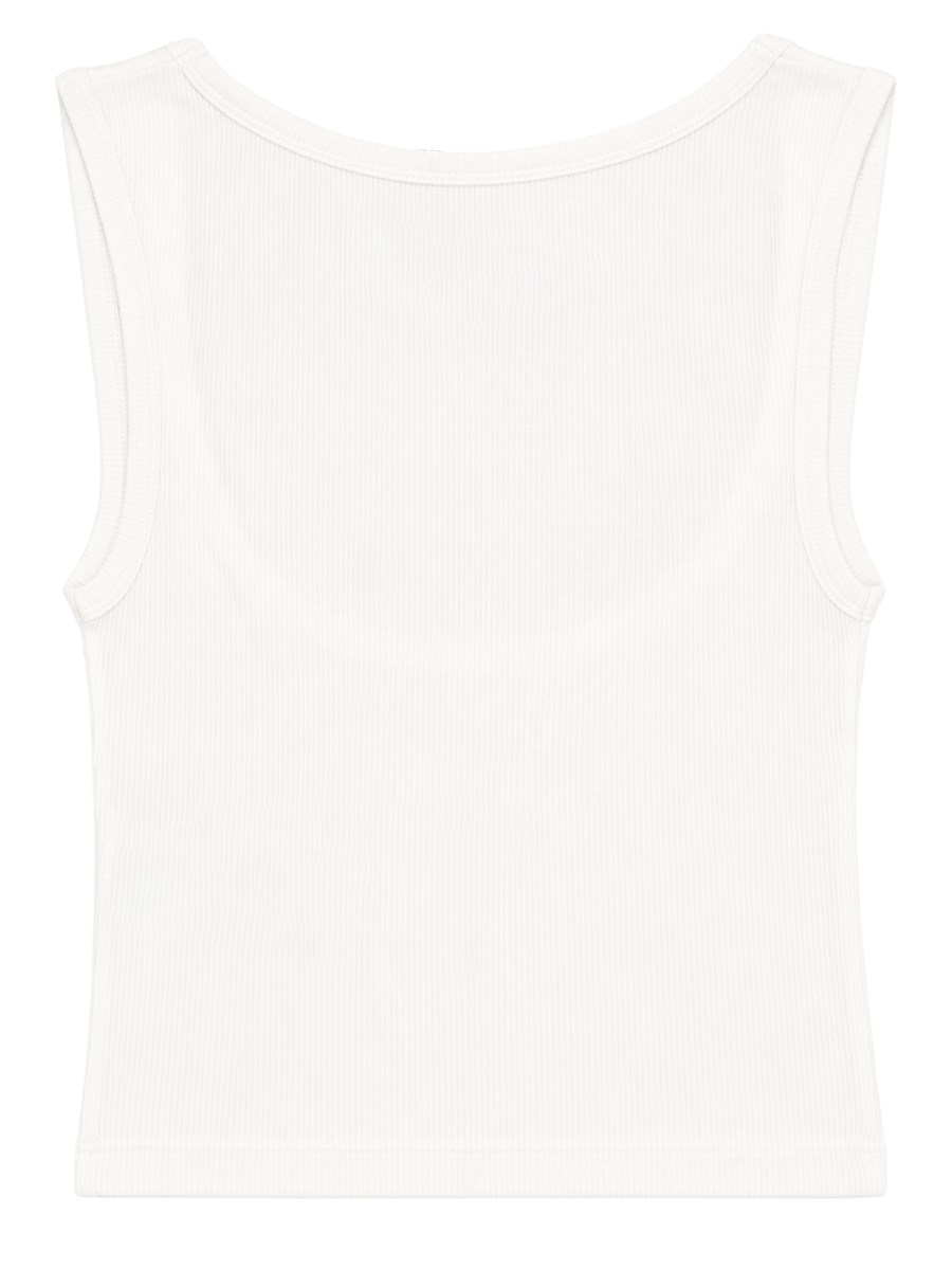 TOP CROPPED A COSTE CON LOGO