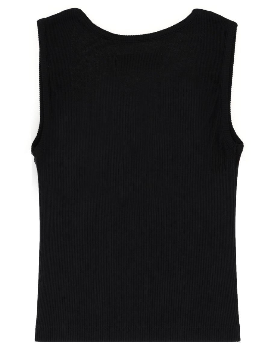 TOP CROPPED A COSTE CON LOGO