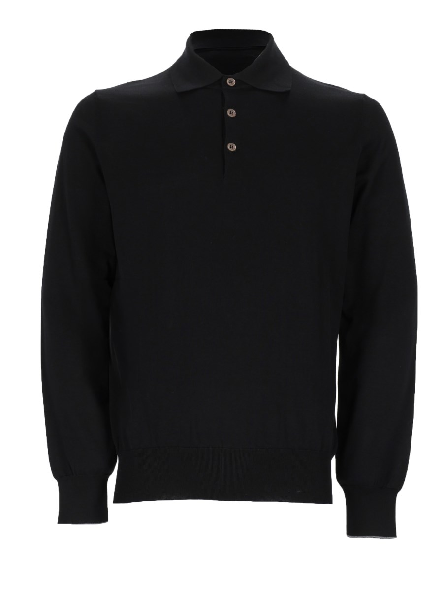 POLO IN MAGLIA DI COTONE