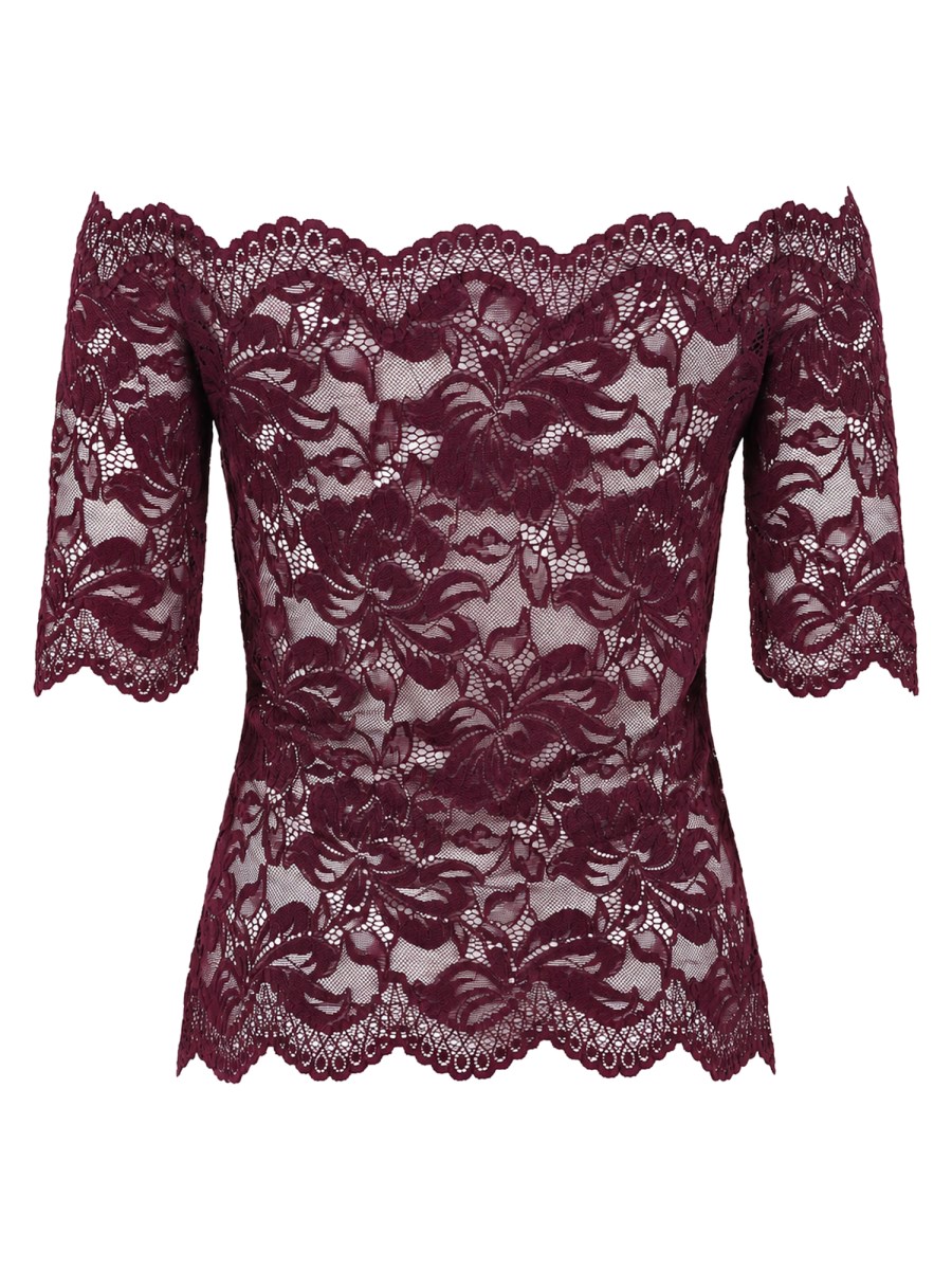 TOP CON SPALLE SCOPERTE