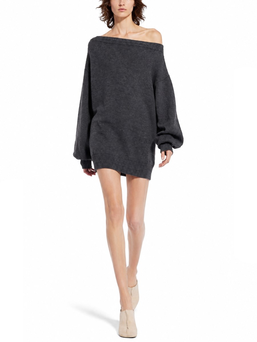 abito in maglia di lana
