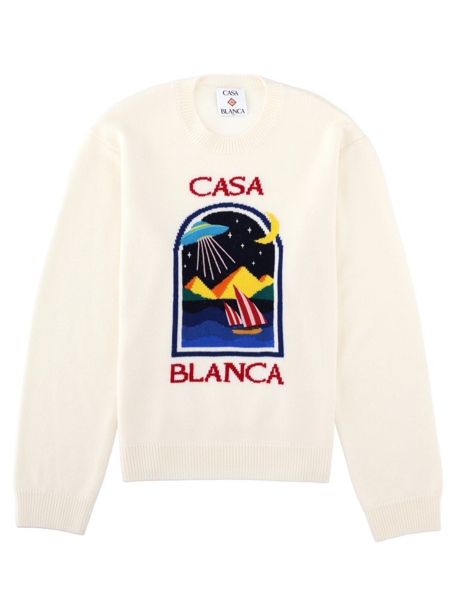 MAGLIA CON LOGO E GRAFICA