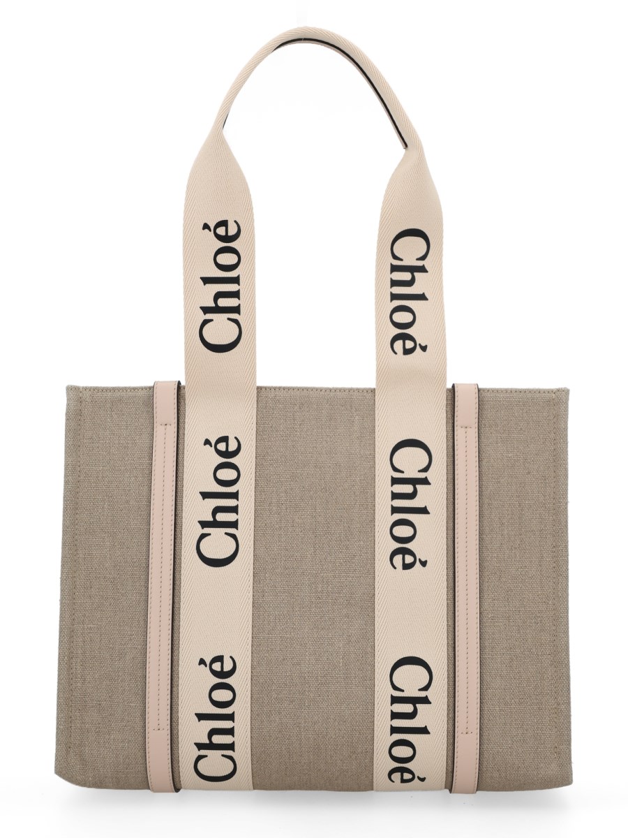 BORSA TOTE WOODY