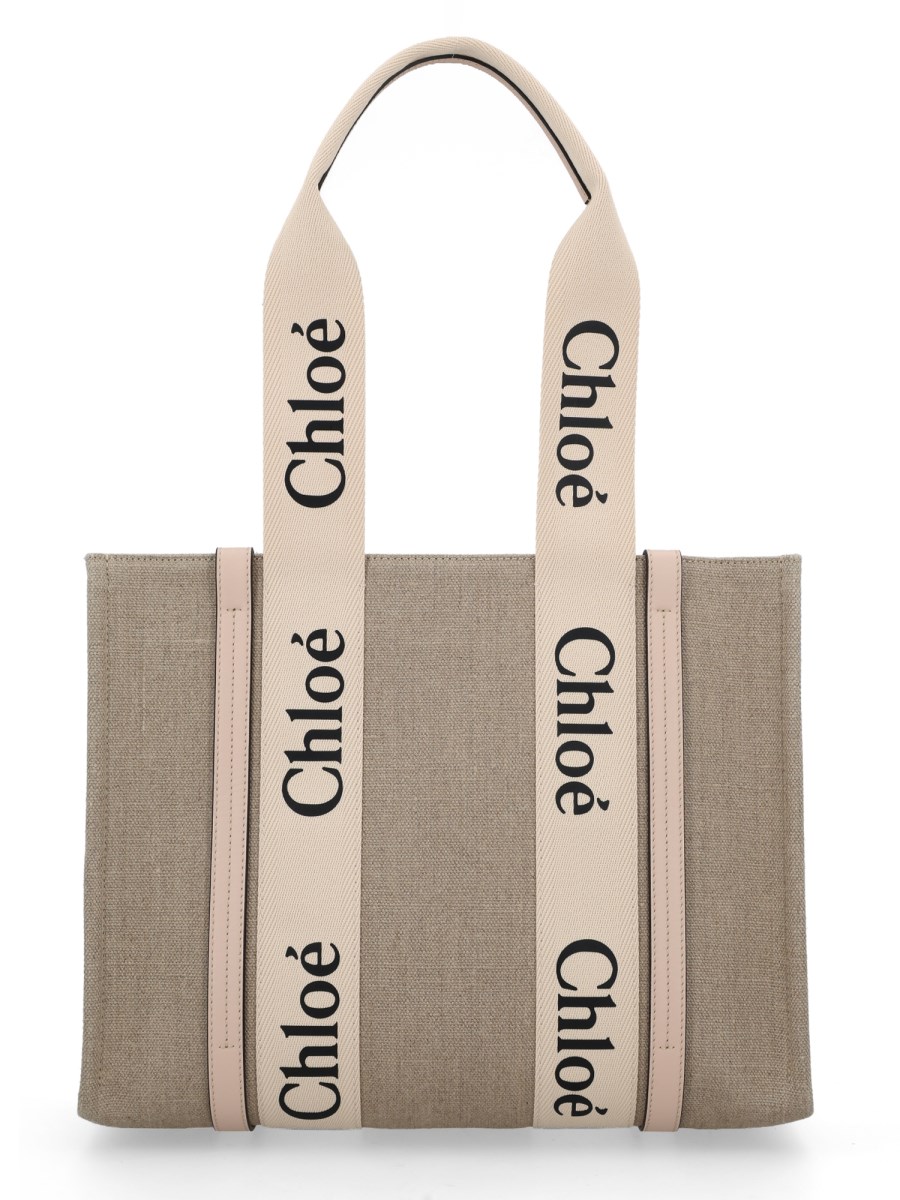 BORSA TOTE WOODY