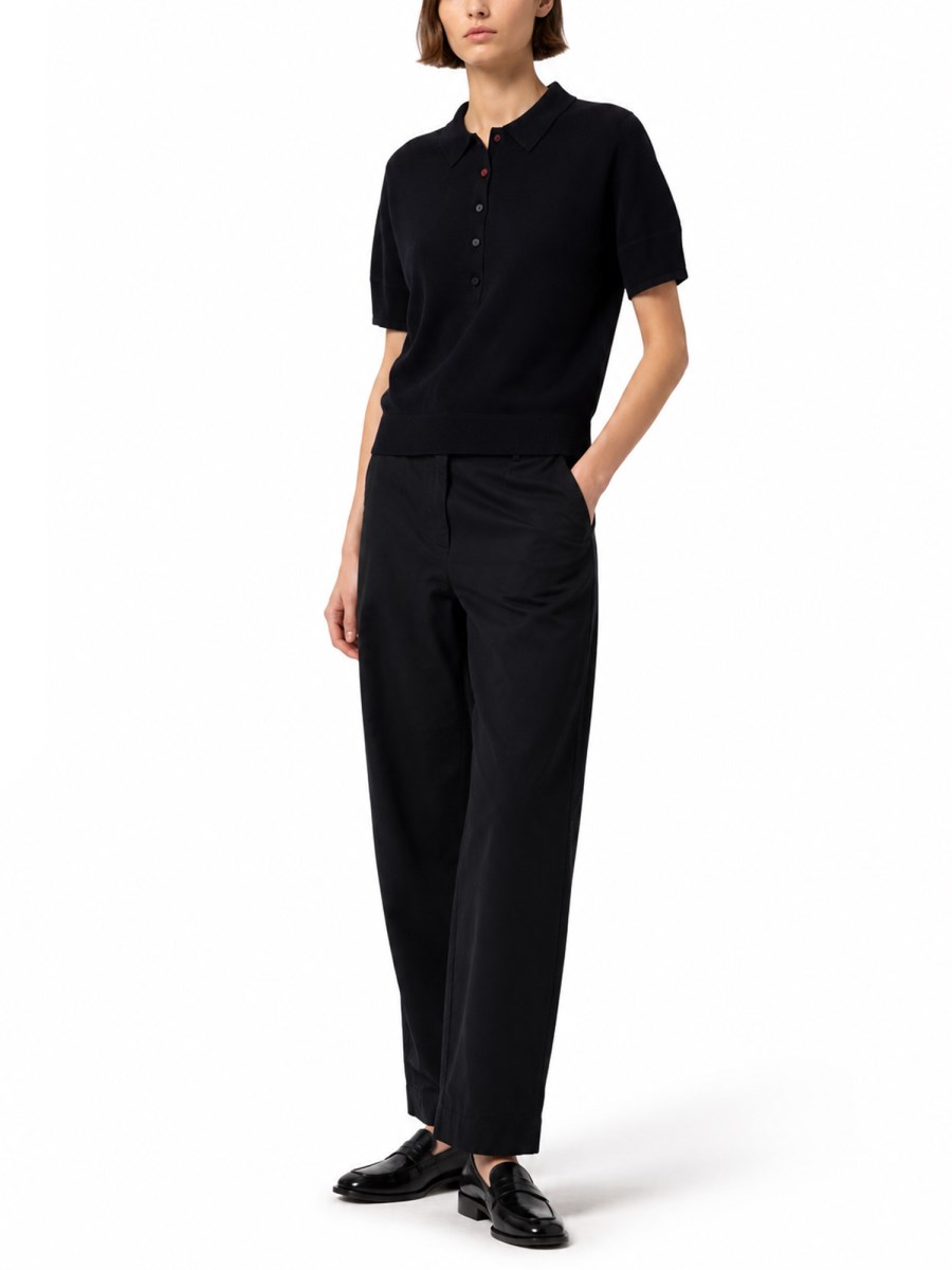 MAGLIA POLO IN LANA MERINO