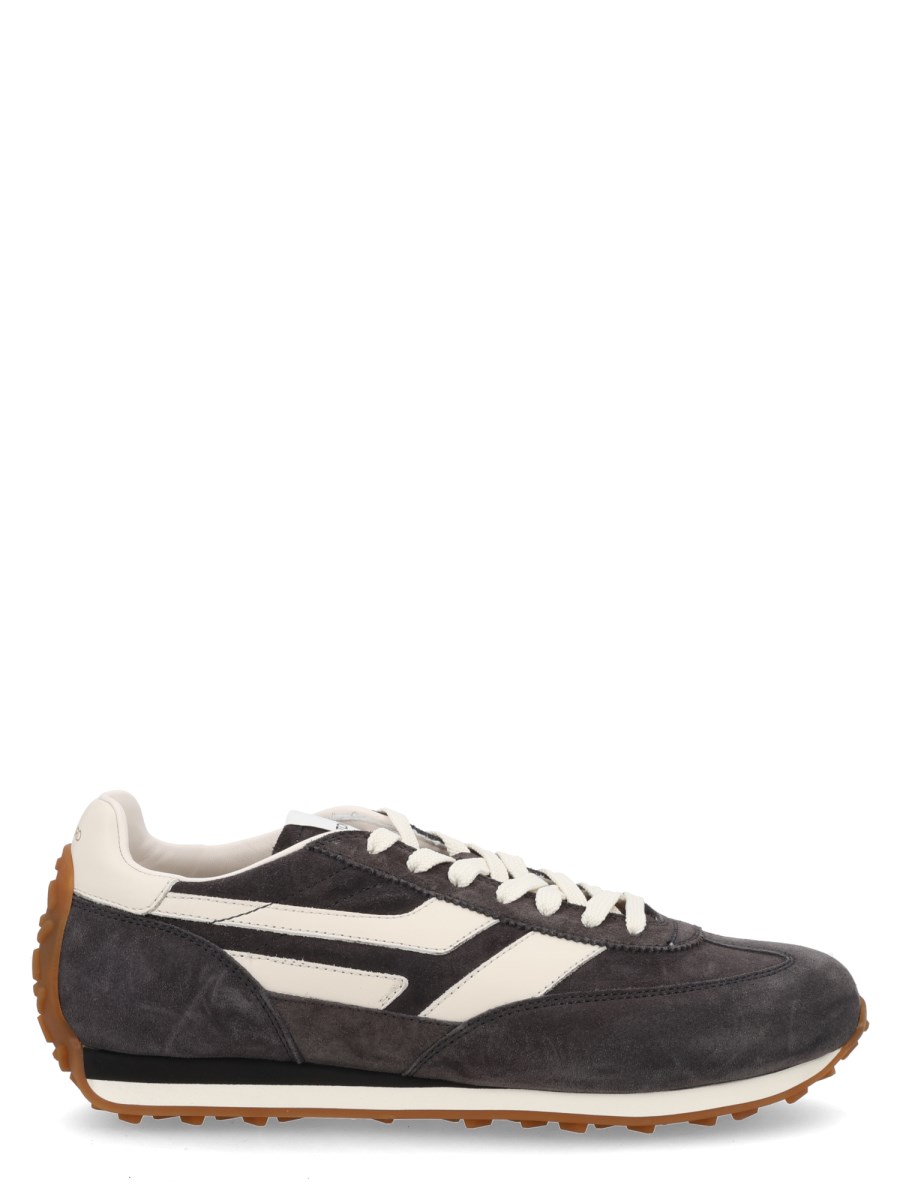 SNEAKER MICK IN PELLE SCAMOSCIATA