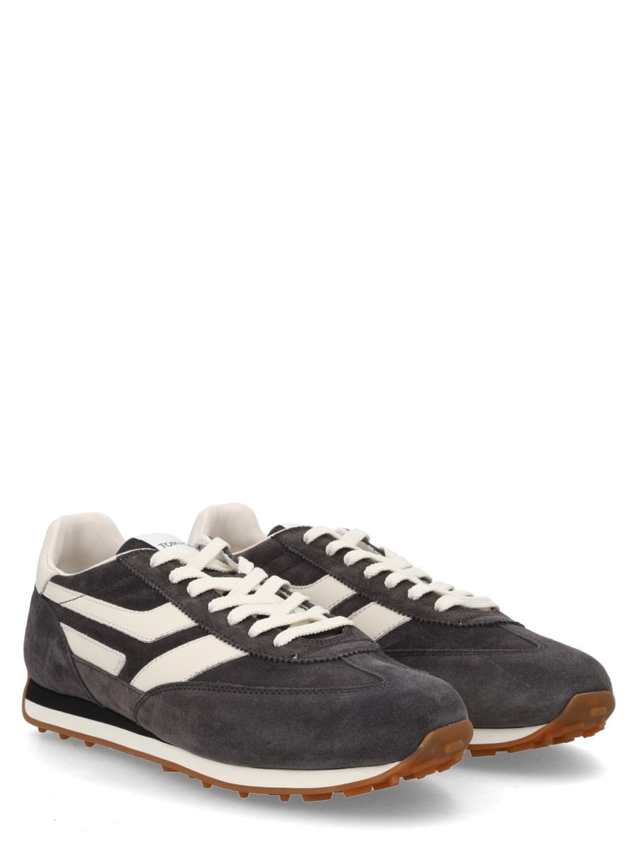 SNEAKER MICK IN PELLE SCAMOSCIATA