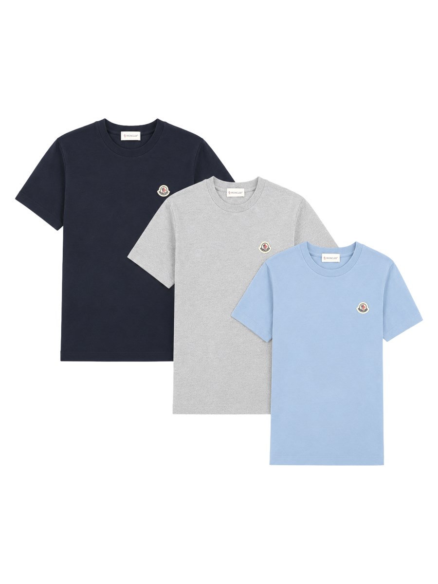 3-PACK T-SHIRT CON LOGO APPLICATO