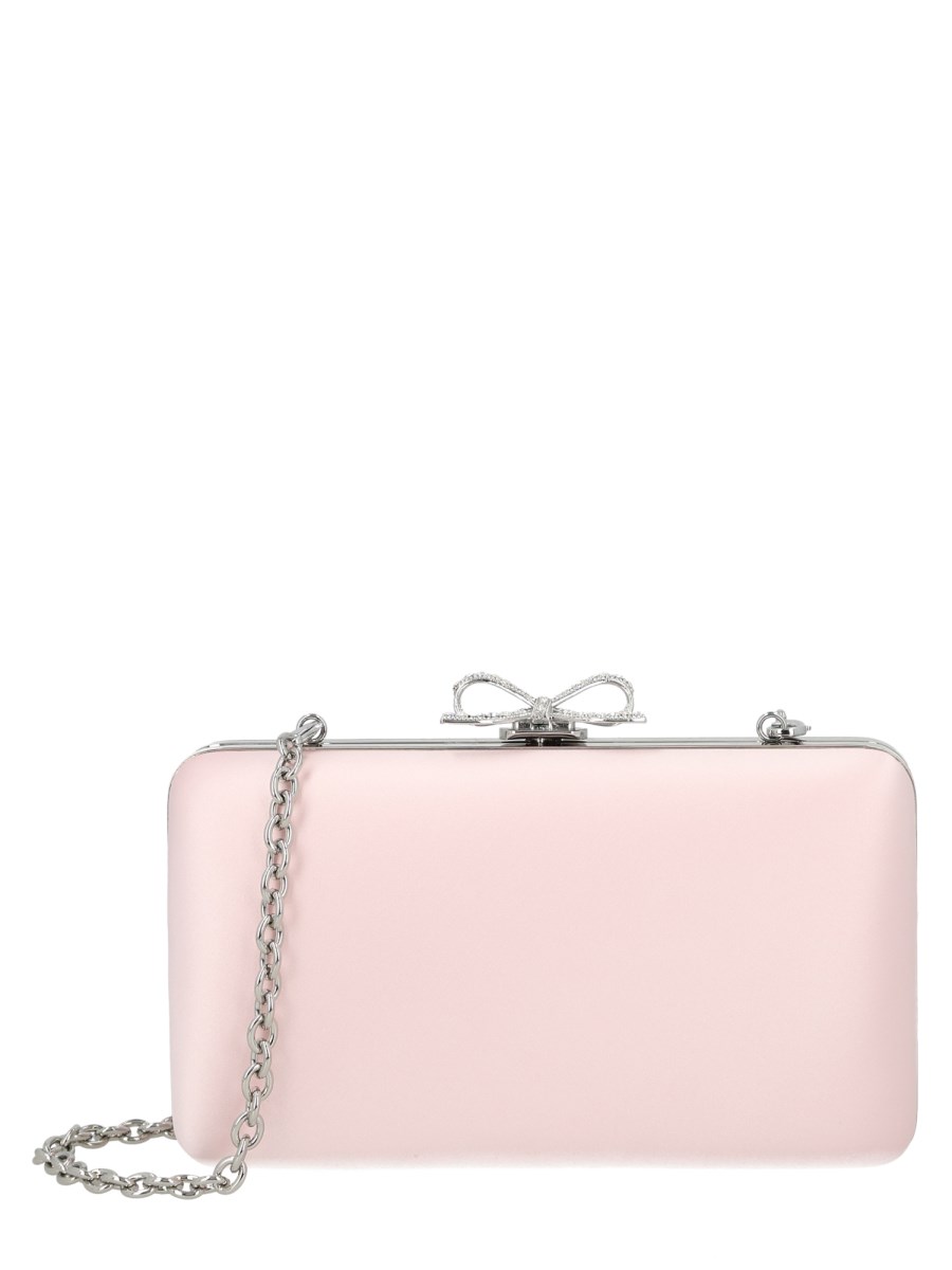 Clutch Rosa In Raso