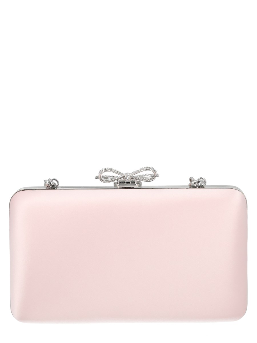 Clutch Rosa In Raso