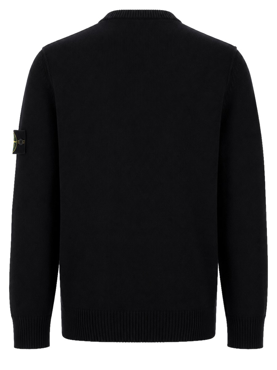 MAGLIA IN LANA CON PATCH LOGO